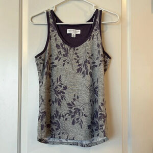 Live Love Lounge Women's Purple & Gray Tank Top Size M extremely soft